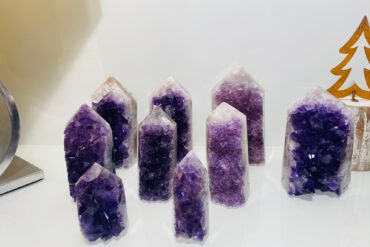 Amethyst Drusenspitzen